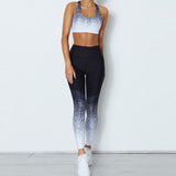 Chinese Style Printed Sport Leggings