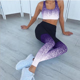 Chinese Style Printed Sport Leggings